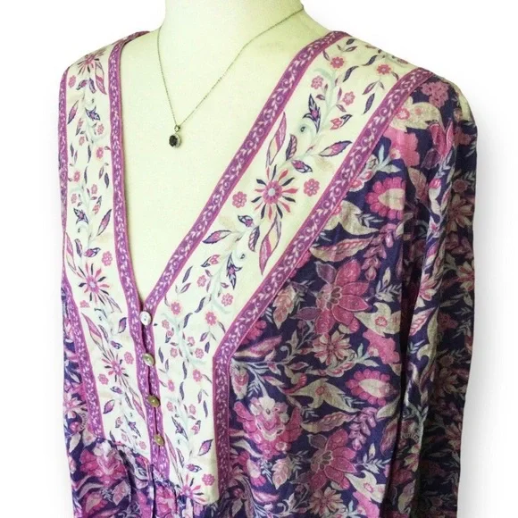 AVEOLOGY Boho Paisley Tunic Dress or Tunic Top – Plus 3X/4X – NWT - Picture 6 of 13